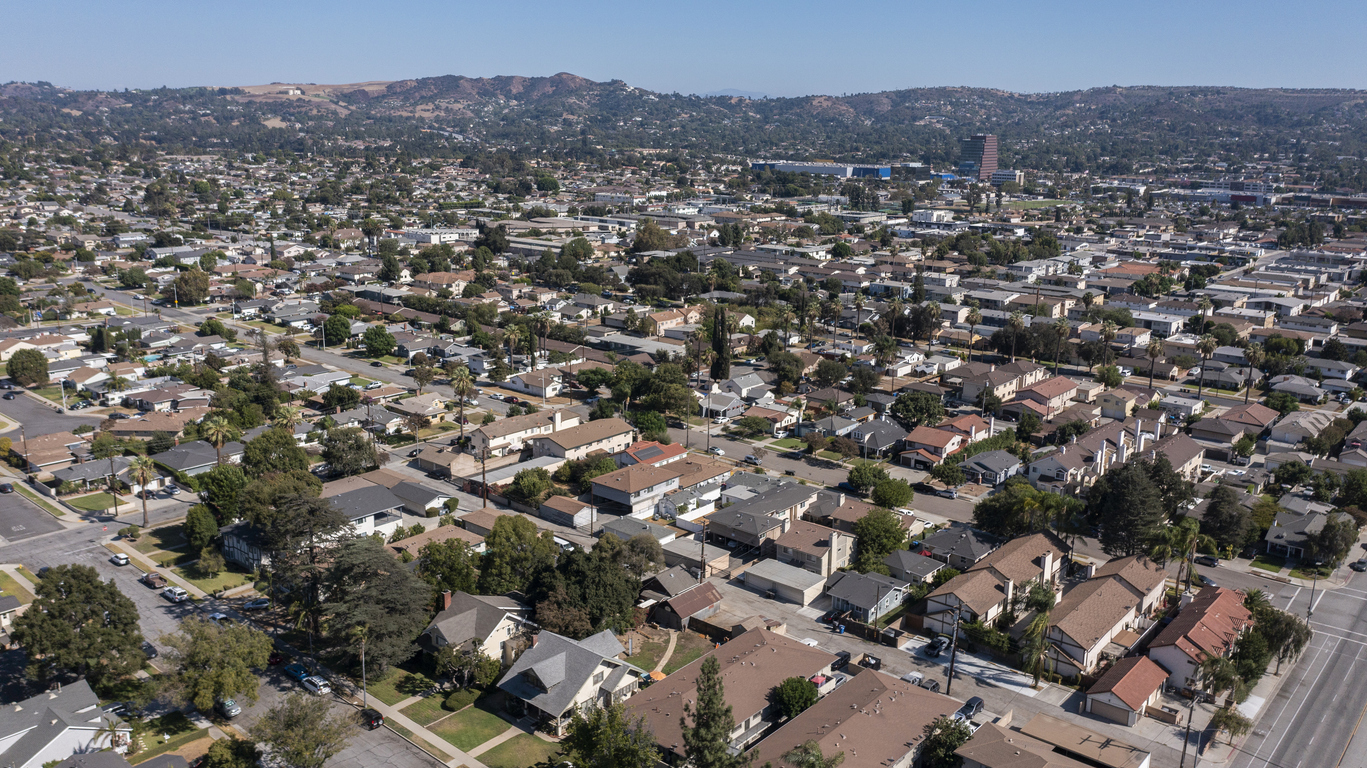 Panoramic Image of West Covina, CA